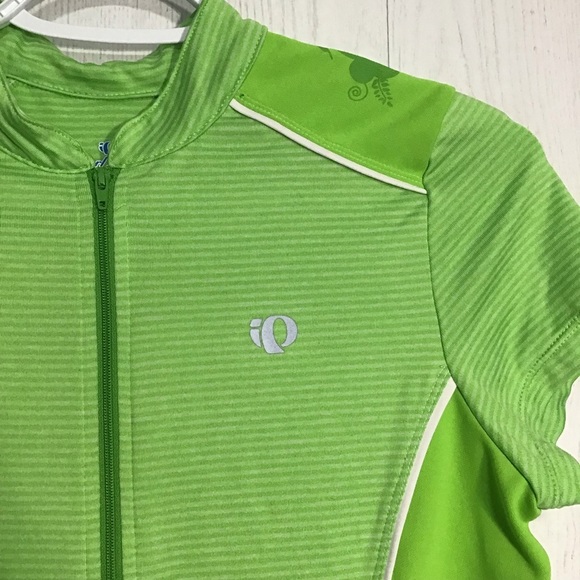 Pearl iZumi Full Zip Short Sleeve Bicycling Top size S - Picture 2 of 7